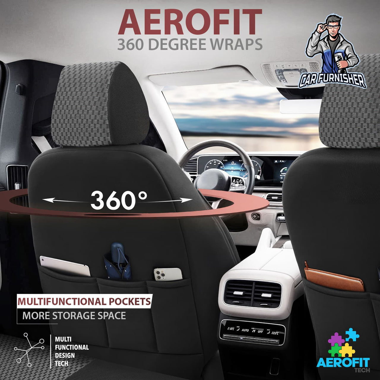 Audi Q3 Seat Covers Nova Design