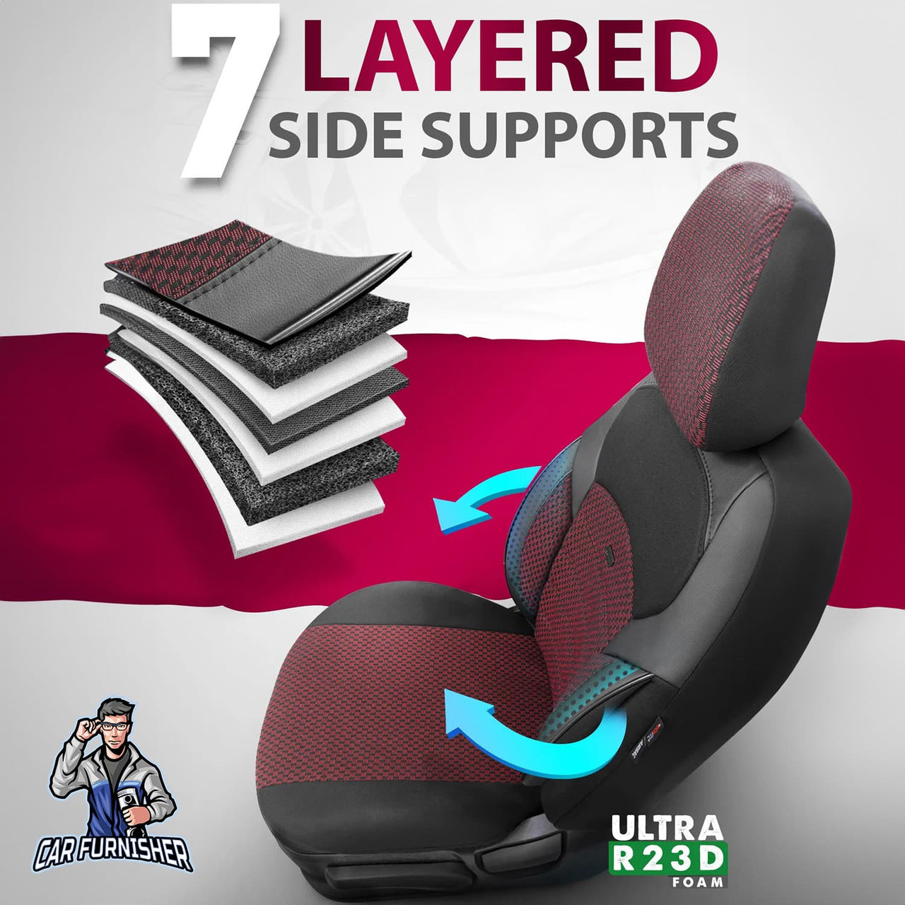 Nissan Qashqai Seat Covers Nova Design