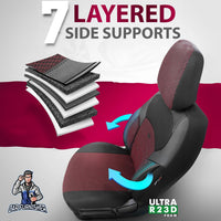 Thumbnail for Nissan Qashqai Seat Covers Nova Design