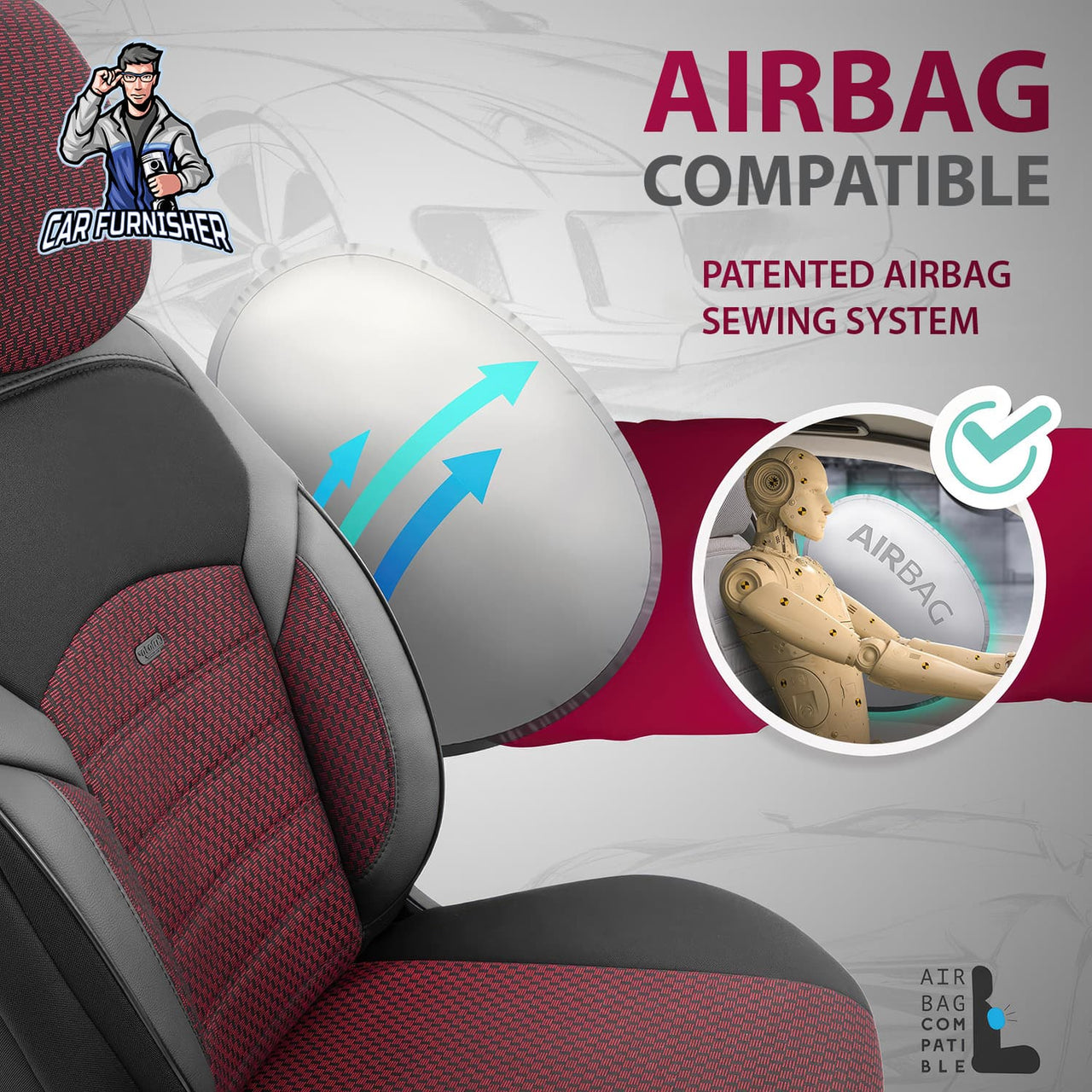 Hyundai iX55 Seat Covers Nova Design