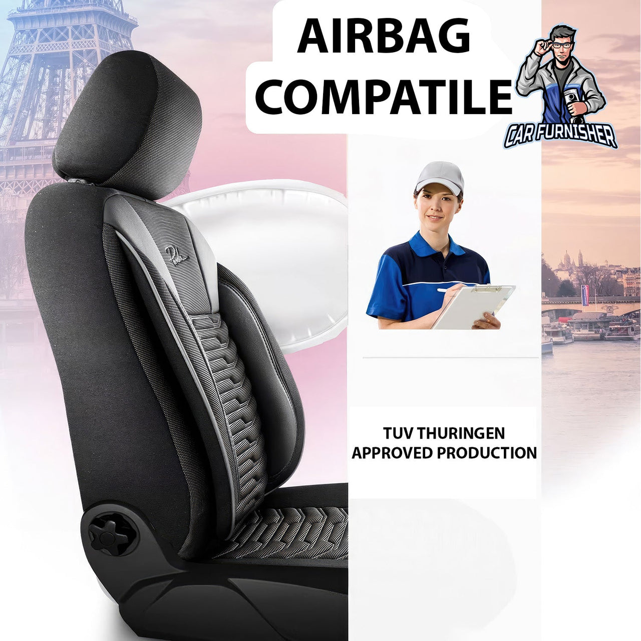 Hyundai iX20 Seat Covers Paris Design