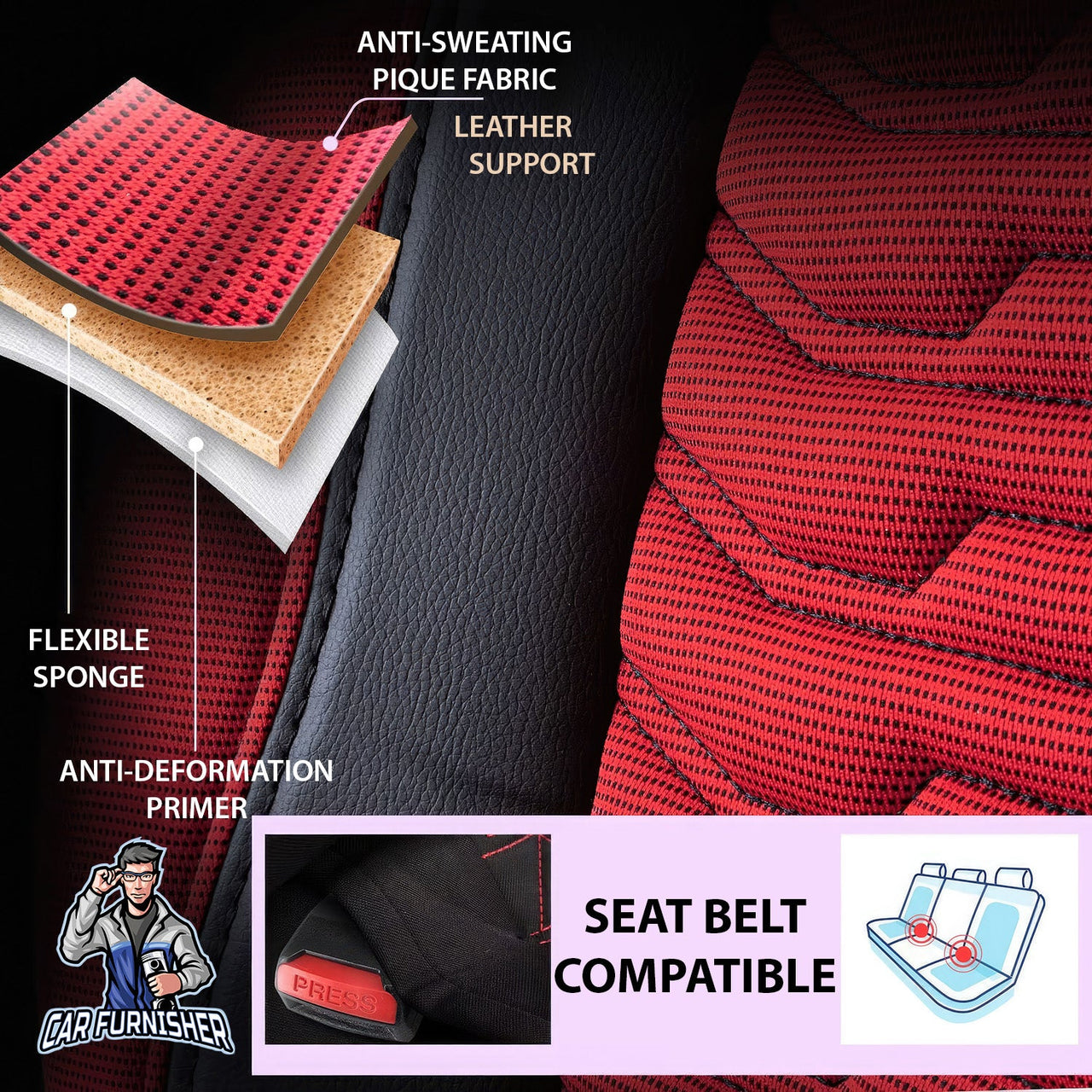 Audi A4 Seat Covers Paris Design