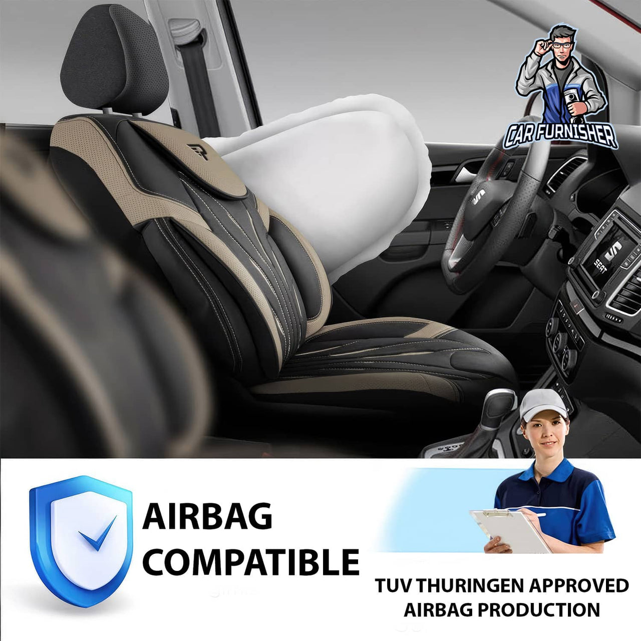 Skoda Kamiq Seat Covers Pars Design