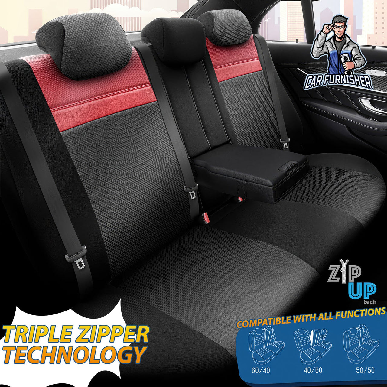 Nissan Navara Seat Covers Phantom Design