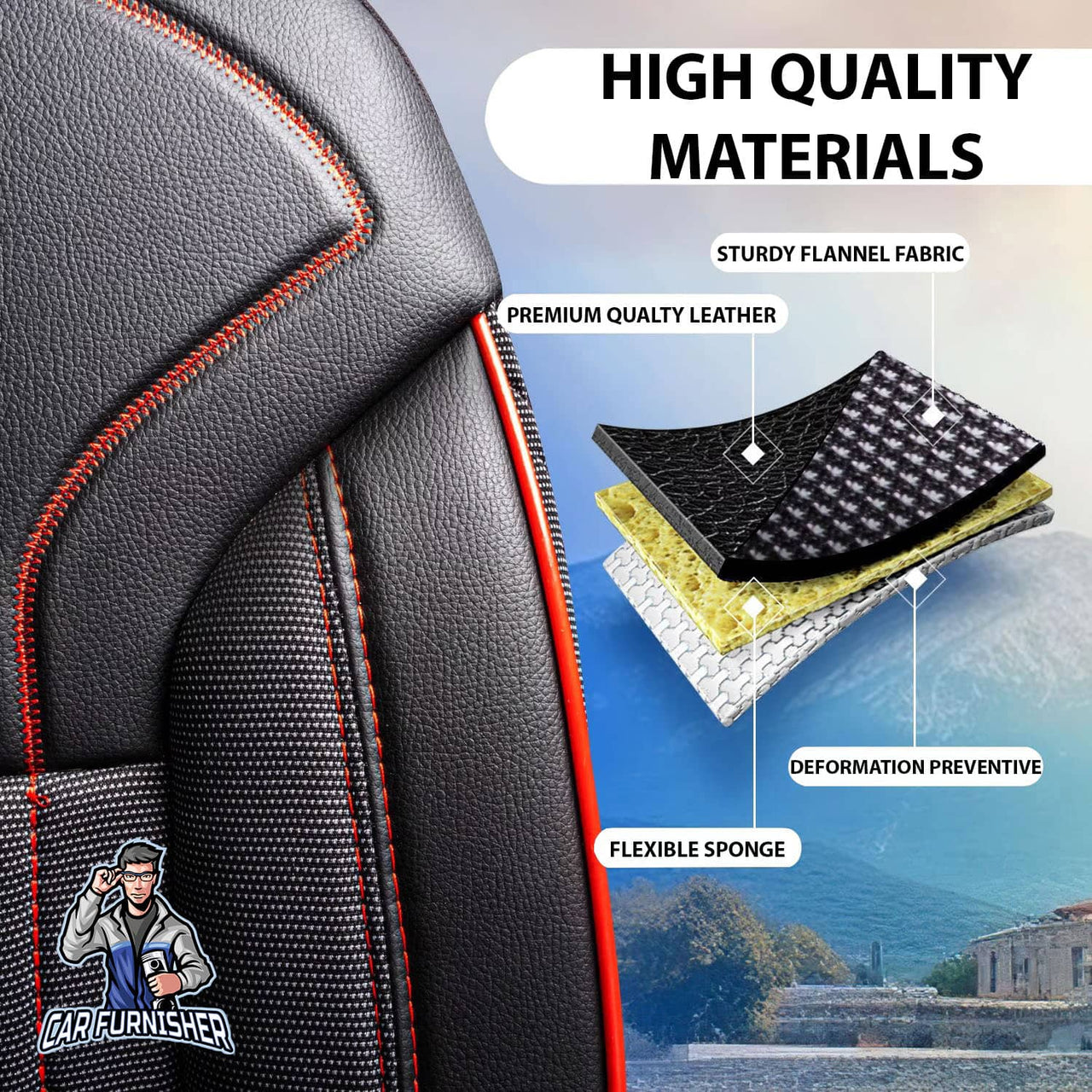 Hyundai Getz Seat Covers Prague Design