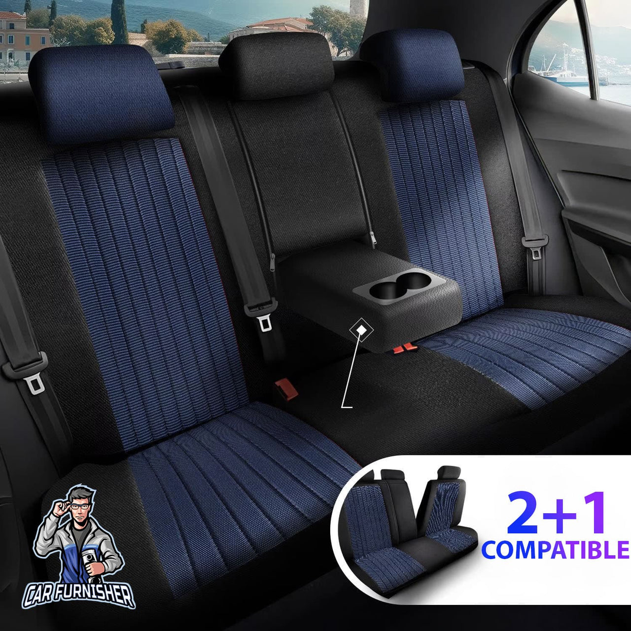 Audi A1 Seat Covers Prague Design