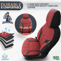 Thumbnail for Nissan Navara Seat Covers Swan Design