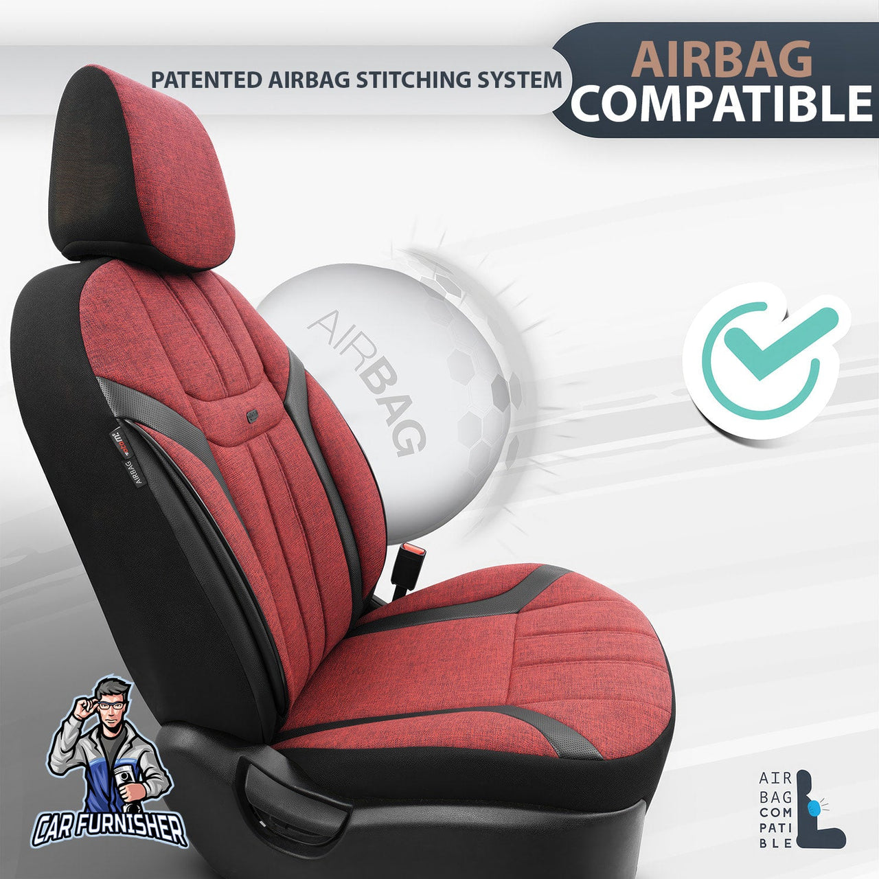 Hyundai Aslan Seat Covers Swan Design