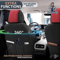Thumbnail for Nissan Navara Seat Covers Swan Design