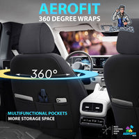 Thumbnail for Nissan Navara Seat Covers Reflective Design