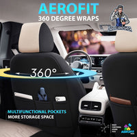 Thumbnail for Nissan Navara Seat Covers Reflective Design