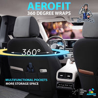 Thumbnail for Nissan Navara Seat Covers Reflective Design