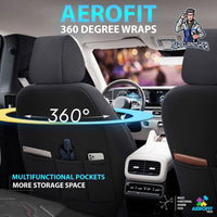 Thumbnail for Nissan Navara Seat Covers Reflective Design