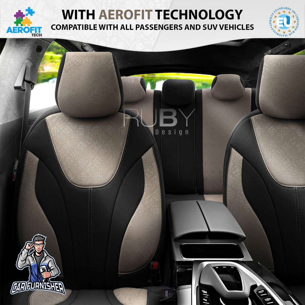 Hyundai Bayon Seat Covers Ruby Design