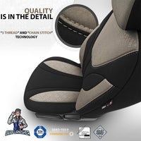 Thumbnail for Nissan Navara Seat Covers Ruby Design