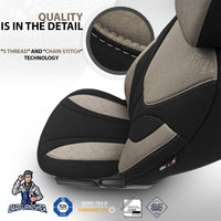 Thumbnail for Car Seat Cover Set - Ruby Design