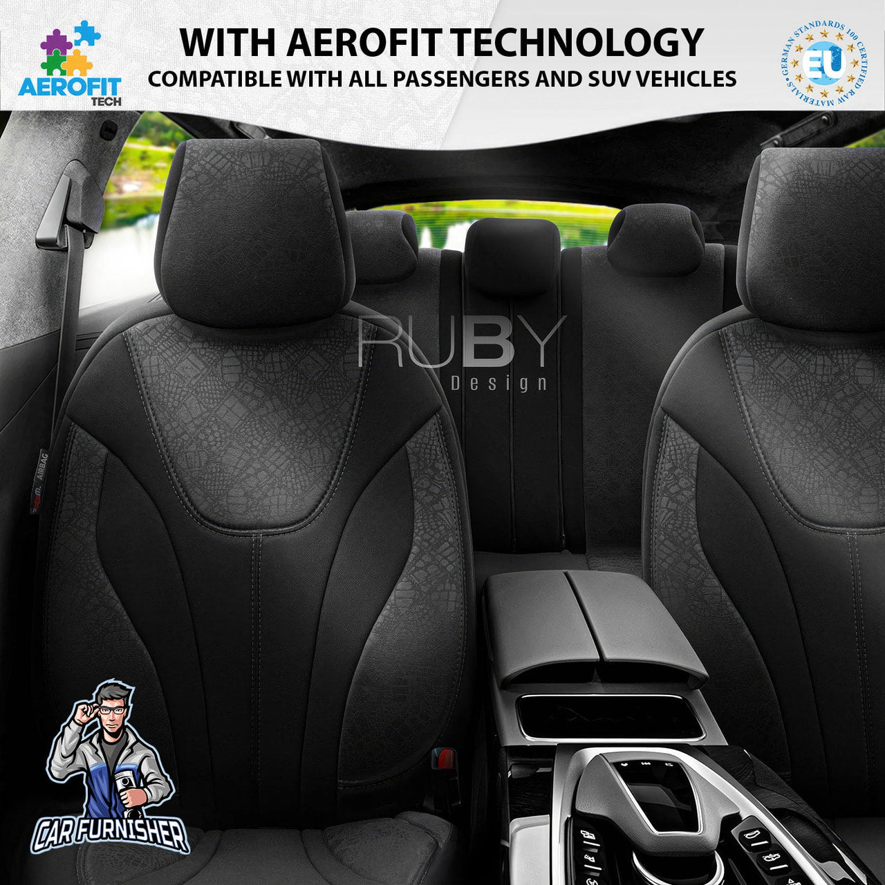 Nissan Navara Seat Covers Ruby Design