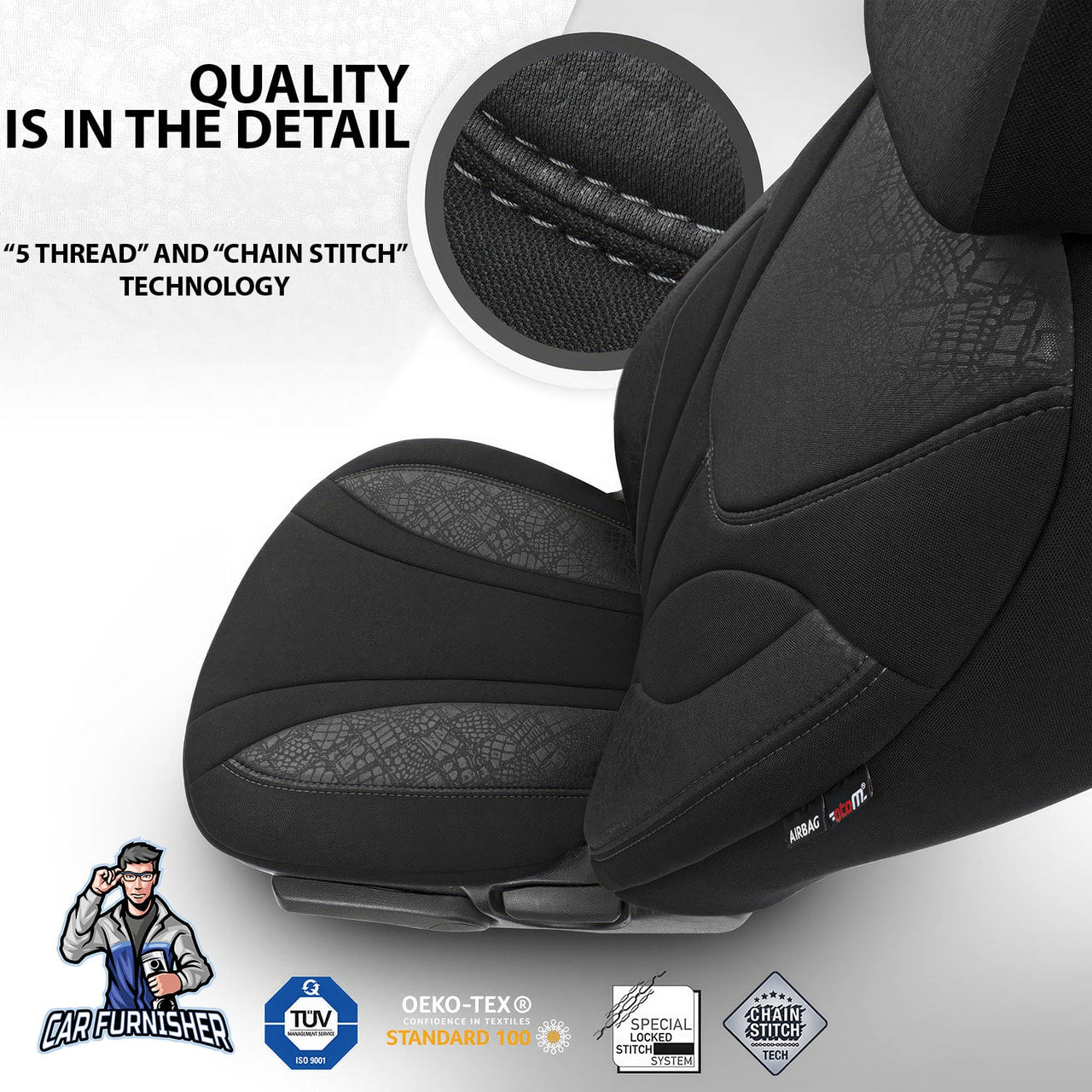 Nissan Navara Seat Covers Ruby Design