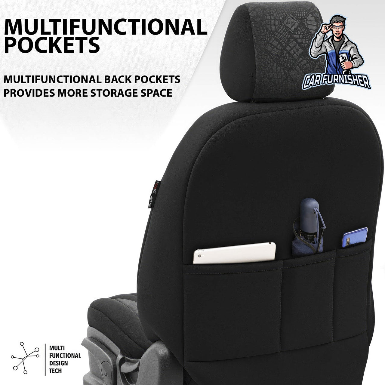 Ford C-Max Seat Covers Ruby Design