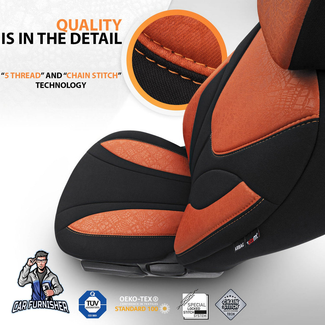 Nissan Navara Seat Covers Ruby Design
