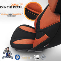 Thumbnail for Nissan Navara Seat Covers Ruby Design