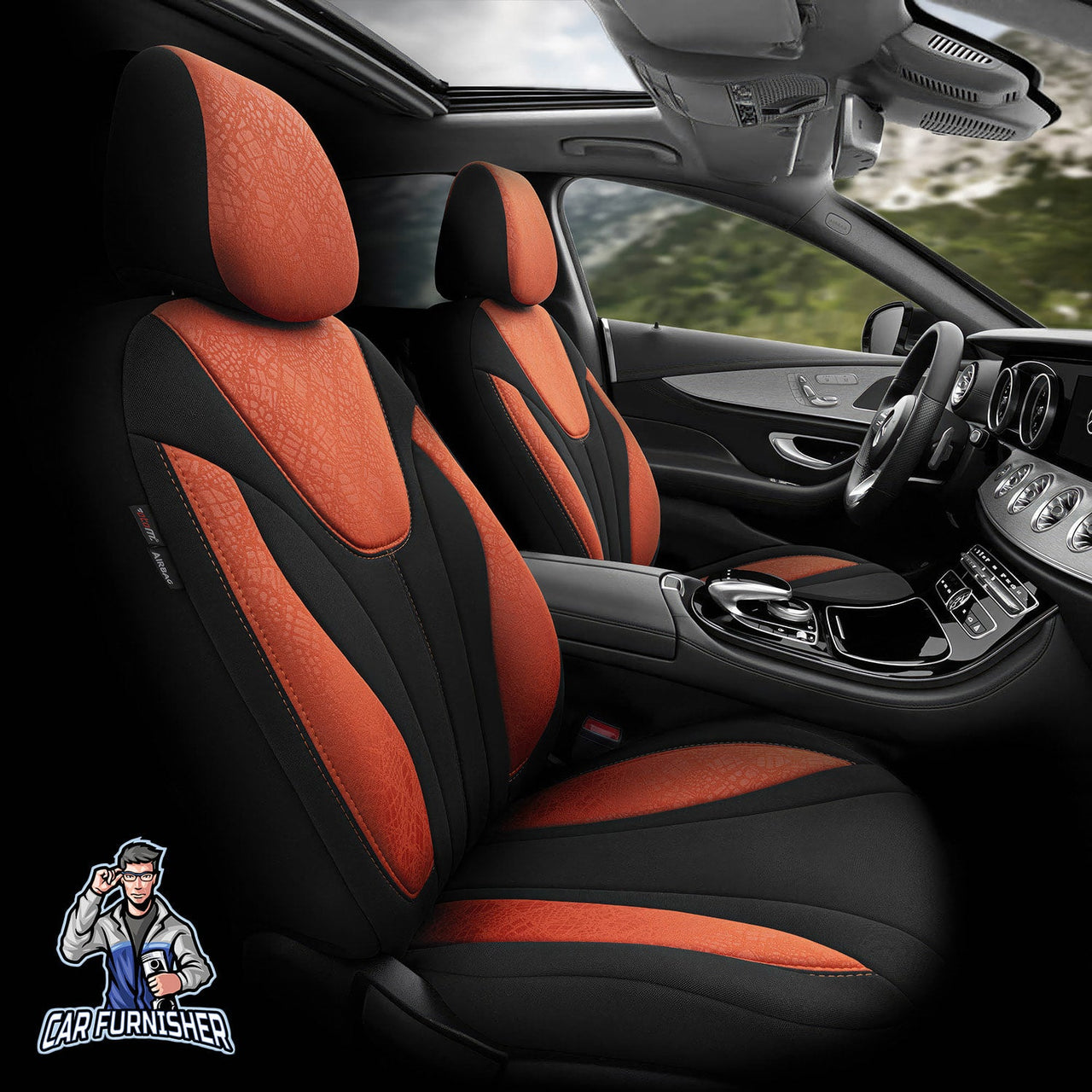 Audi Q8 Seat Covers Ruby Design