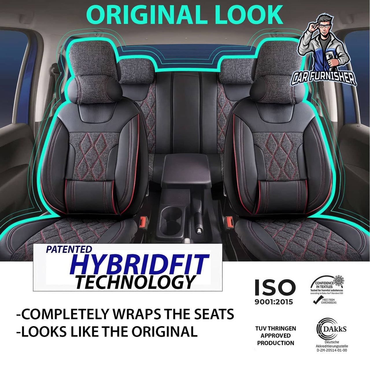 Nissan Navara Seat Covers Marmaris Design
