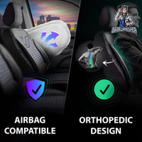 Thumbnail for Car Seat Cover Set - Boston Design