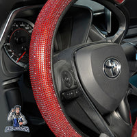 Thumbnail for Steering Wheel Cover - Full Stone Shiny Look