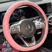 Thumbnail for Steering Wheel Cover - Quilted Leather