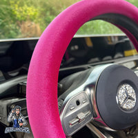 Thumbnail for Steering Wheel Cover - Plain Velvet