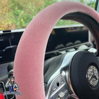 Thumbnail for Steering Wheel Cover - Plain Velvet