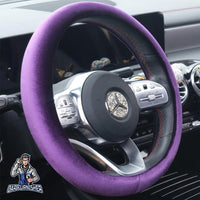 Thumbnail for Steering Wheel Cover - Plain Velvet