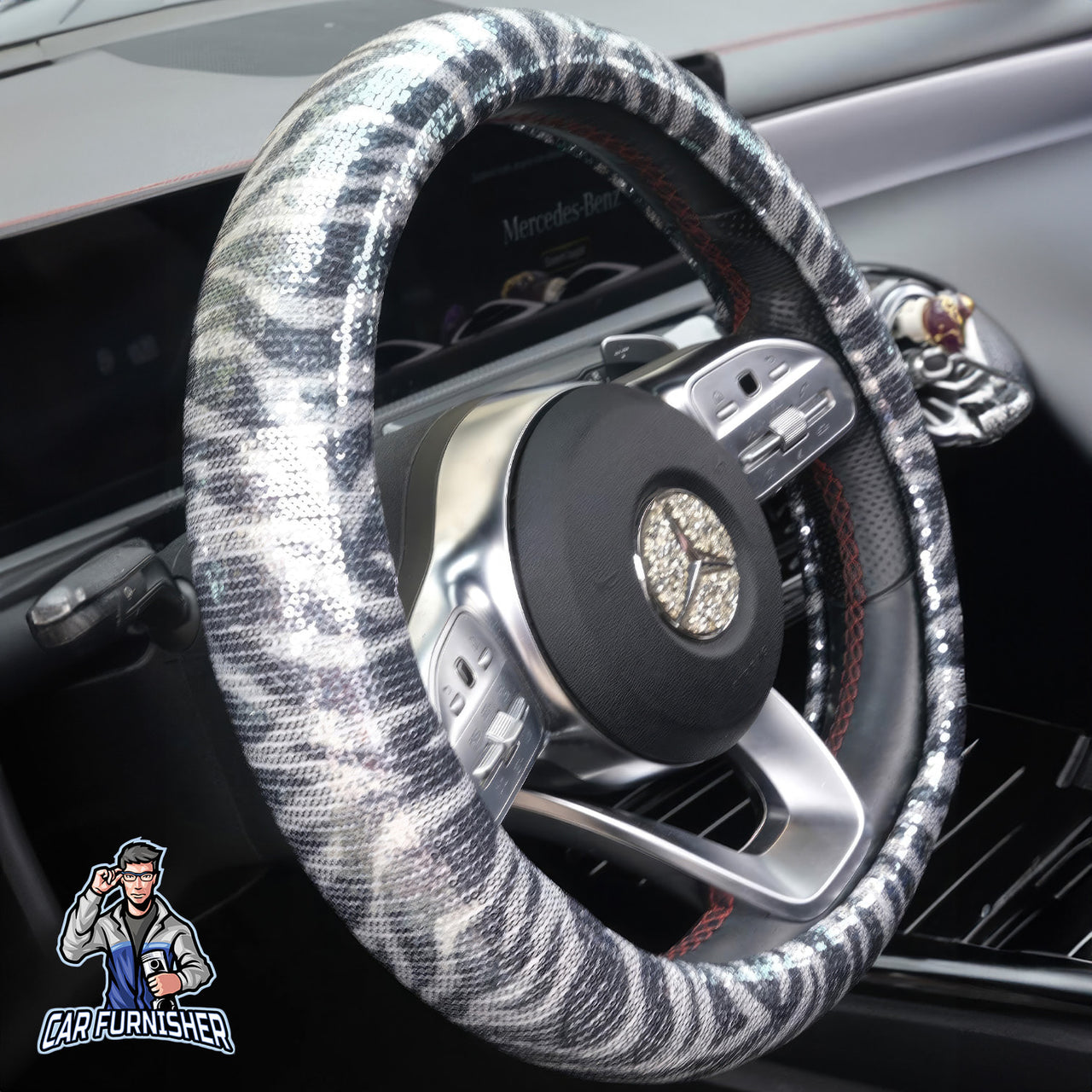 Steering Wheel Cover - Scally Scaled Design