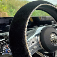 Thumbnail for Steering Wheel Cover - Velvet Pearl