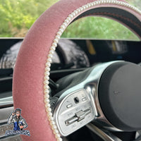Thumbnail for Steering Wheel Cover - Velvet Pearl