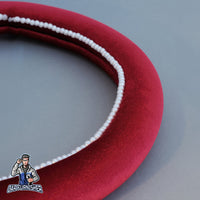 Thumbnail for Steering Wheel Cover - Velvet Pearl
