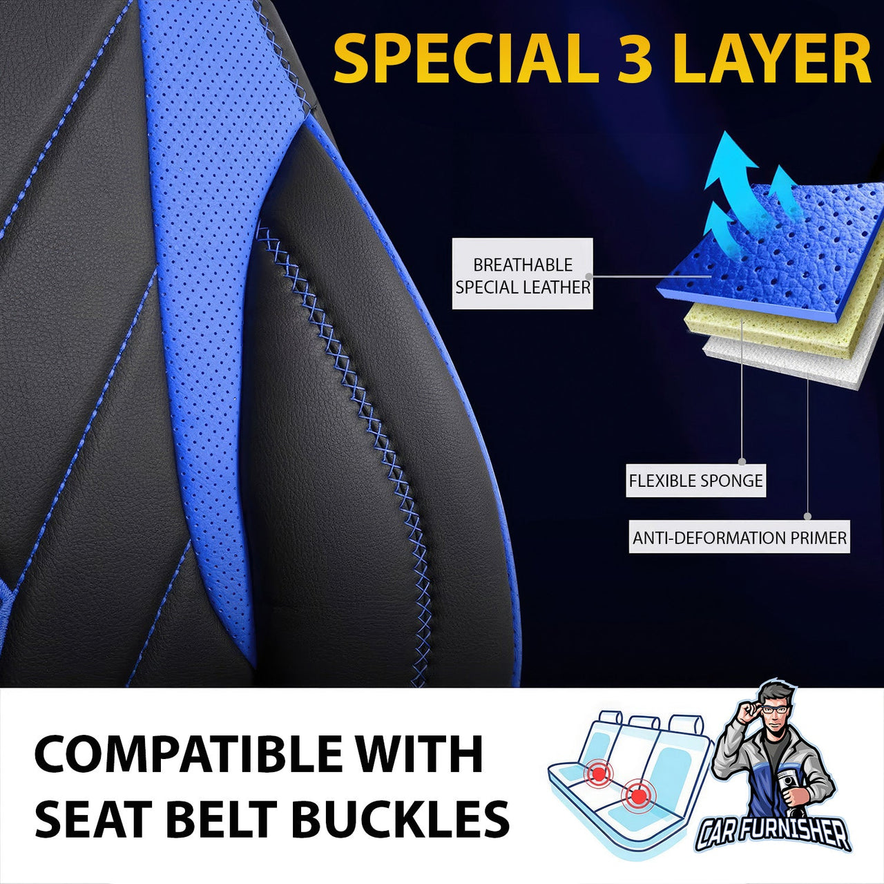 Nissan Qashqai Seat Covers Texas Design