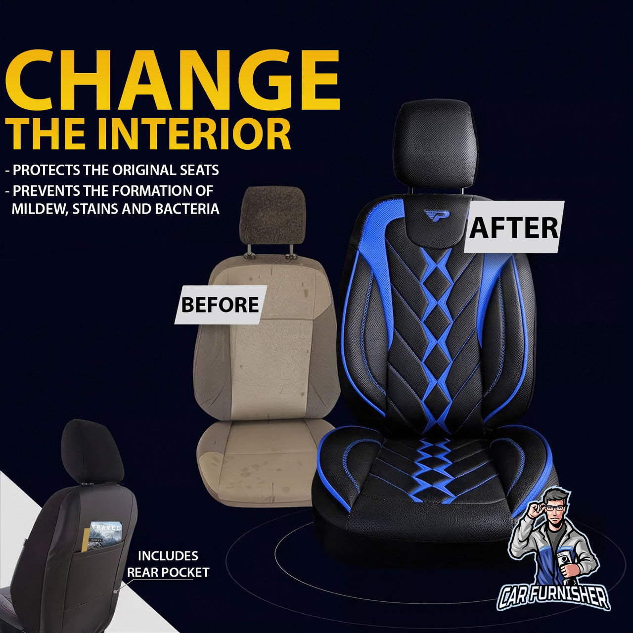 Nissan Qashqai Seat Covers Texas Design