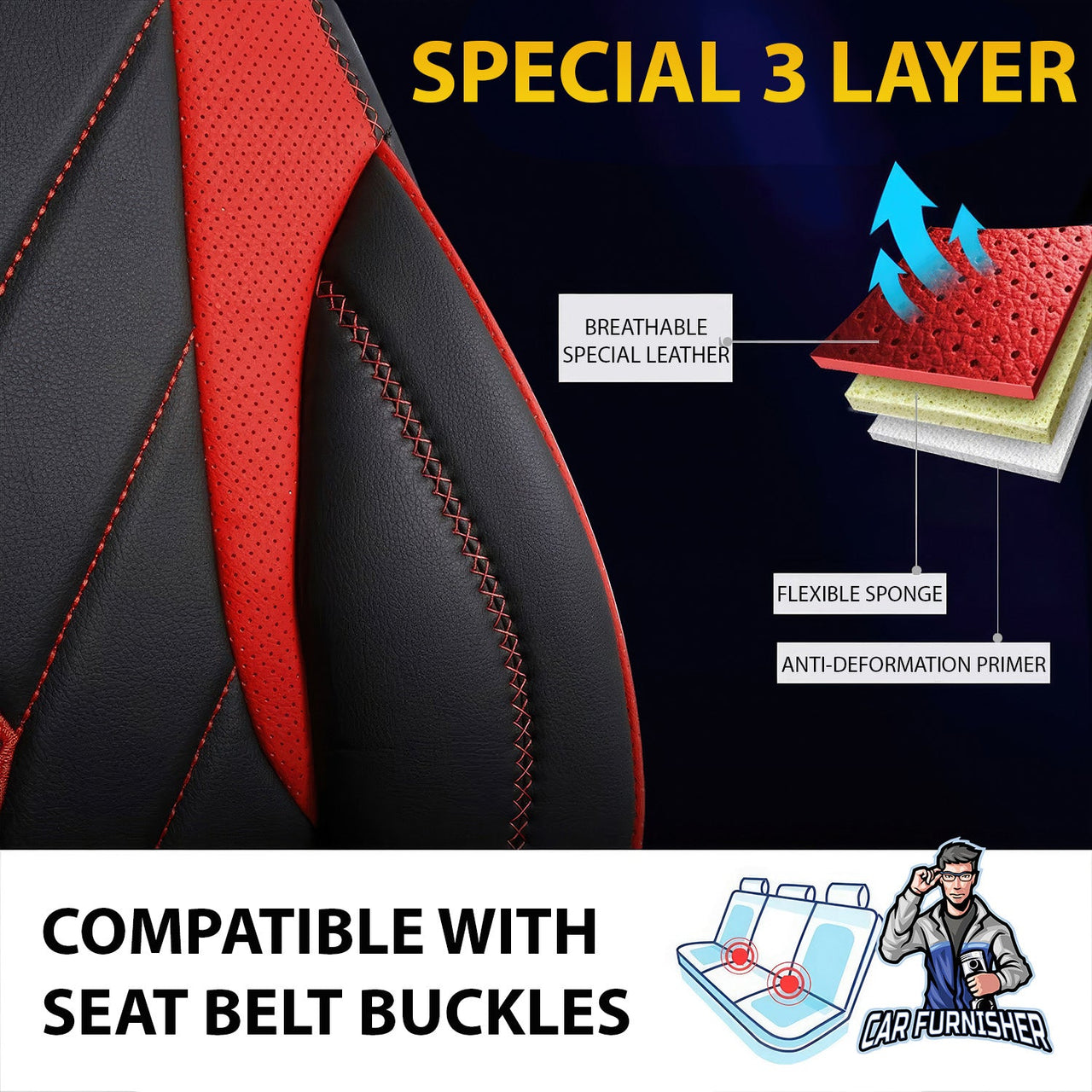Nissan Qashqai Seat Covers Texas Design