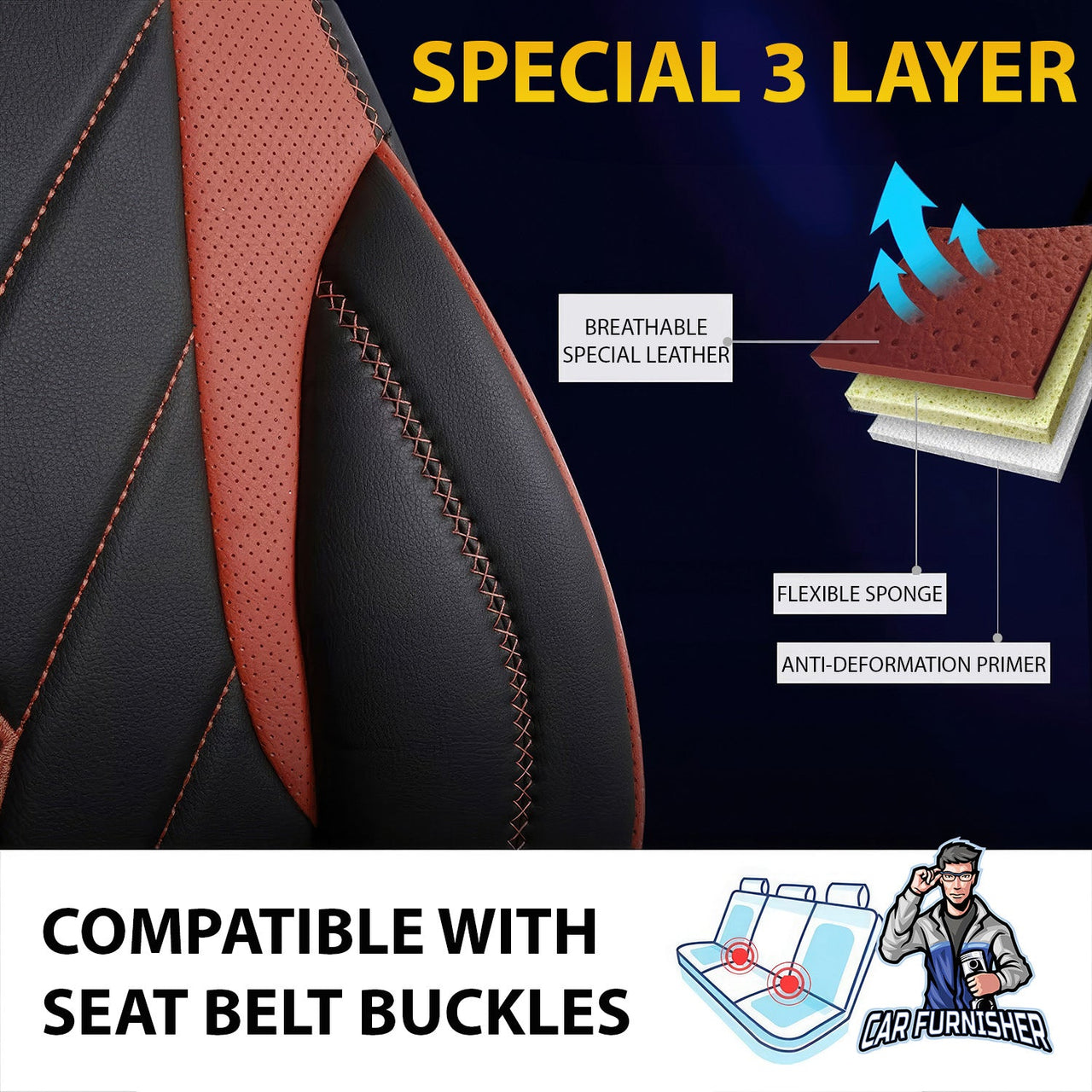 Nissan Qashqai Seat Covers Texas Design
