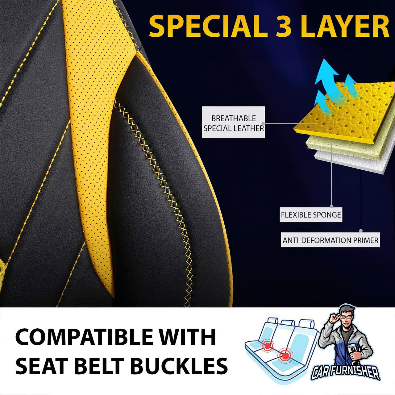 Nissan Qashqai Seat Covers Texas Design