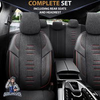 Thumbnail for Nissan Qashqai Seat Covers Throne Design