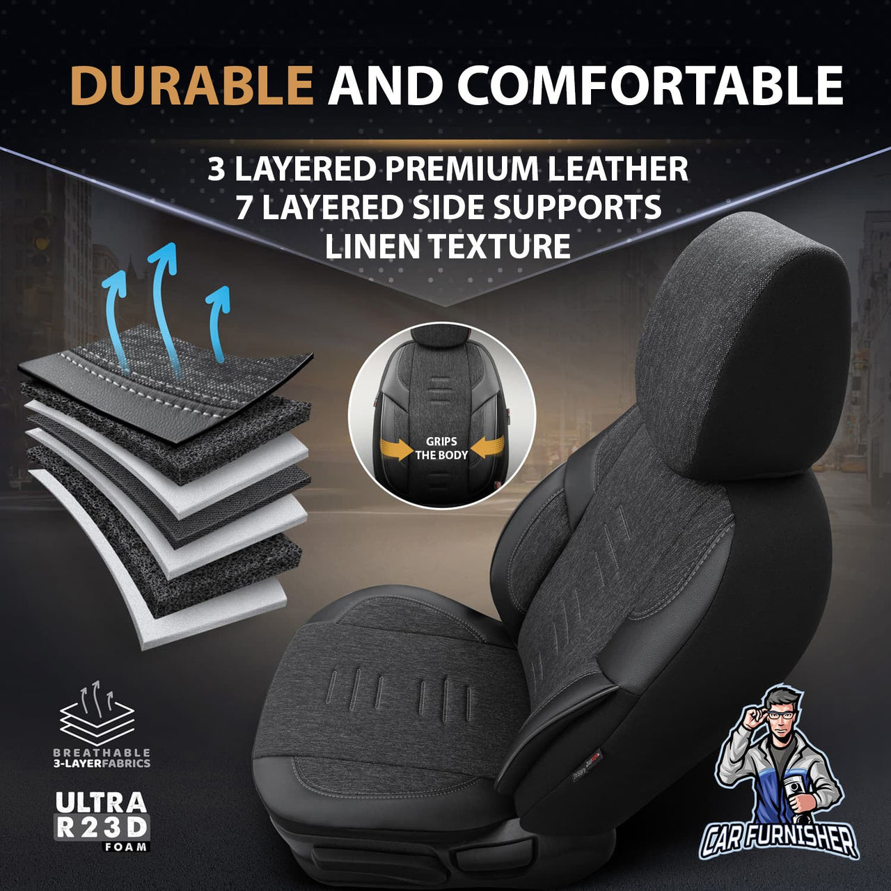 Nissan Qashqai Seat Covers Throne Design