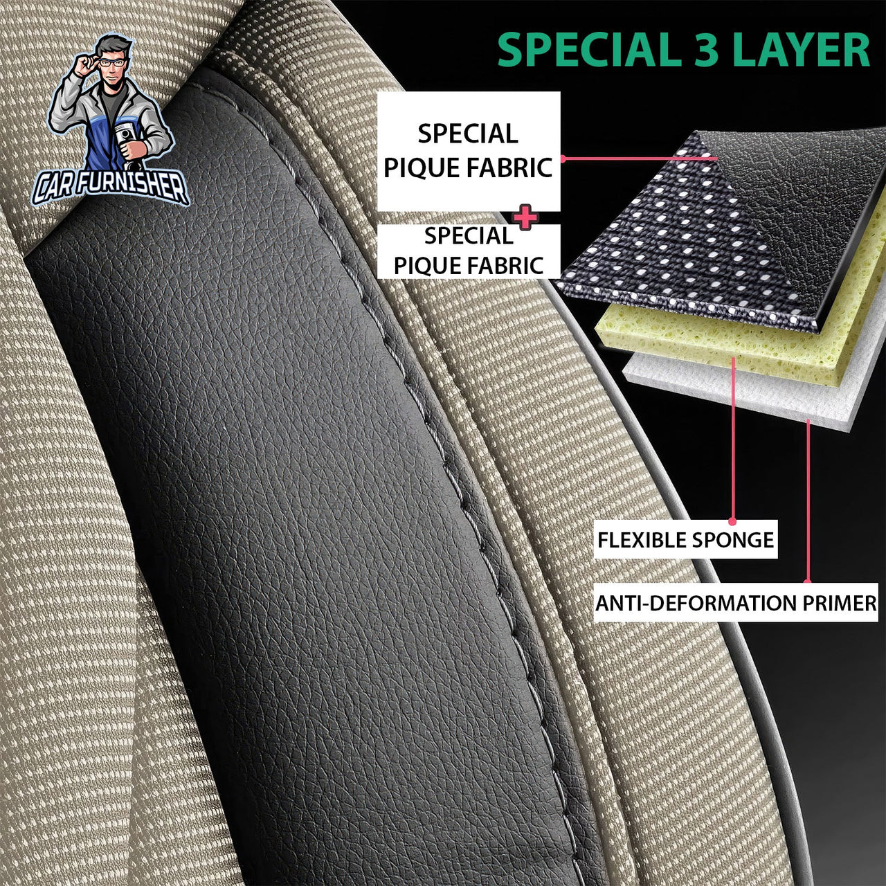 Hyundai Galloper Seat Covers Vienna Design