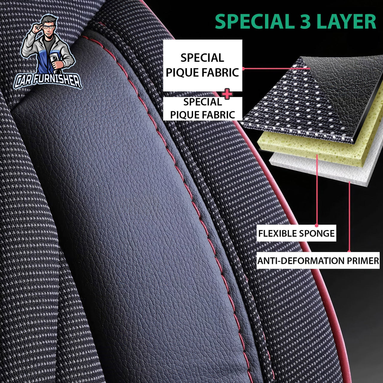 Hyundai Santa Fe Seat Covers Vienna Design