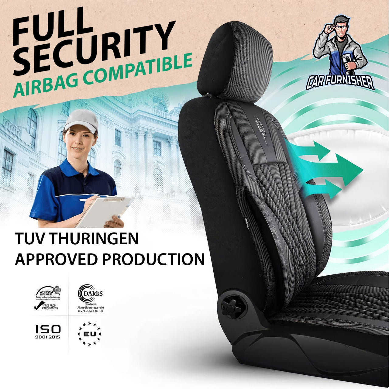 Nissan Navara Seat Covers Vienna Design