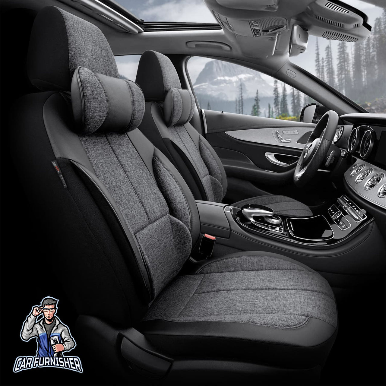 Nissan Qashqai Seat Covers Voyager Design