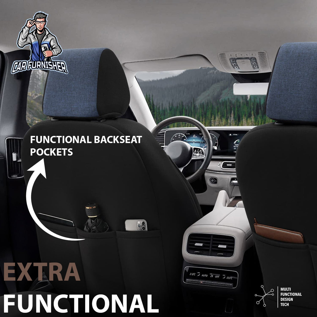 Nissan Qashqai Seat Covers Voyager Design