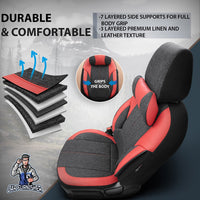 Thumbnail for Nissan Qashqai Seat Covers Voyager Design